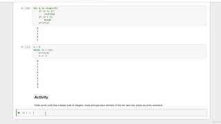 9 Activity Python Basics, Part 4 Optional