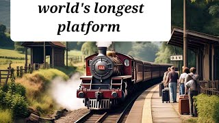 ప్రపంచంలో పొడవైనది ఎక్కడో తెలుసా #youtube #travel #Hubli #karbataka #worlds longest platform