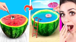 Amazing Watermelon LIFE HACKS and Pranks