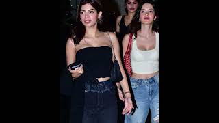 Khushi Kapoor Spot in Party look gorgeous #shorts #youtubeshorts #khushikapoor