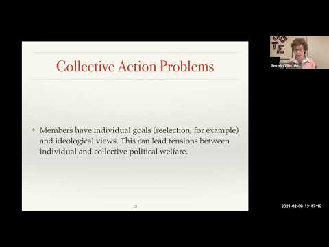 Why does Congress suffer from a collective action problem?