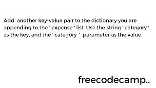 Learn Lambda Functions by Building an Expense Tracker | Python Beta Cert | Step 5