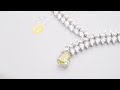 High Jewellery Yellow Diamond Heliconia Necklace I PIAGET