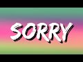 Sorry – Justin Bieber (Lyrics)