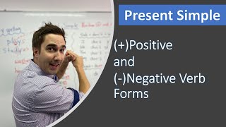Present Simple - Positive (+) and Negative (-) Forms