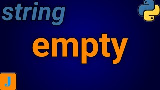 How To Declare Empty String In Python
