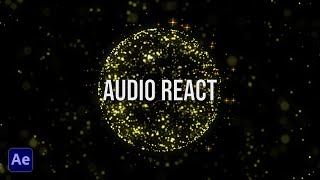 Audio React with Trapcode Form - After Effects Tutorial@AMMotions