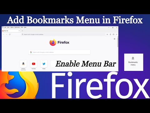 Where is the Options menu in Firefox?