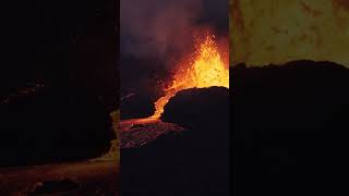 Niesamowita erupcja wulkanu na Islandii 2023