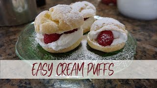 Easy Cream Puffs