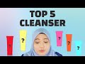 TOP 5 CLEANSER | thebeautytalk