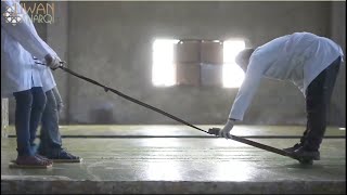 Traditional production of Aleppo soap