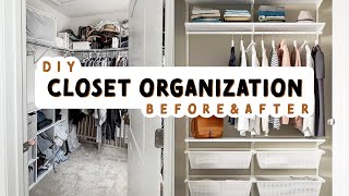 DIY Closet Organization Before and After | IKEA Boaxel Review