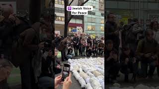 ✡️🇵🇸 Jewish Elders Carrying Symbolic Children in New York