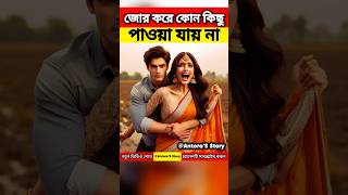 জোর করে কোন কিছু পাওয়া যায় না @Antora'S Story #trending #youtubeshorts #shortvideo #shorts #love