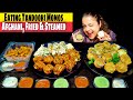 EATING MOMOS MUKBANG | TANDOORI MOMOS, AFGHANI MOMOS, VEG MOMOS, FRIED MOMOS | ASMR