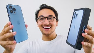 iPhone 13 Pro Max Bleu Alpin : Déballage \u0026 prise en main ! (Unboxing)