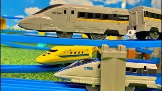 Pla-rail Shinkansen Series500 Dr.Yellow Series700\