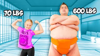 My Daughter Fights The World's Heaviest Sumo Wrestler...