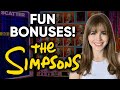 The Simpsons Slot Machine! Max Bet BONUSES!