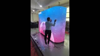 AmazingChina: Modular & Flexible LED TV Wall