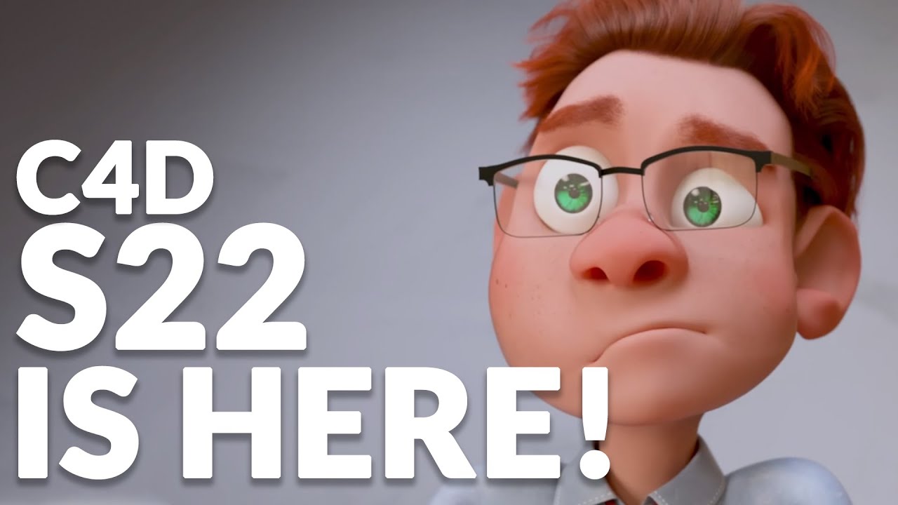 CINEMA 4D S22 RELEASED! - NEW FEATURES!!! - YouTube