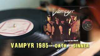 VAMPYR  - oath  sinner  / 1985