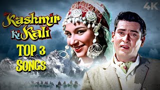 Shammi Kapoor & Sharmila Tagore Top 3 Songs from movie Kashmir Ki Kali | Mohammed Rafi, Asha Bhosle