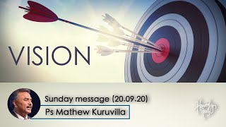 SUNDAY SERVICE (20.09.20) - Vision || Heavenly Feast