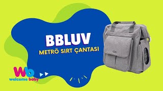 bblüv Metrö Sırt Çantası | Welcome Baby