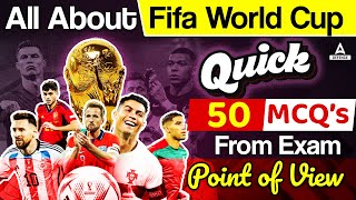 Top MCQS on FIFA WORLD CUP 2022 for all Competitive Exams | FIFA World Cup 2022