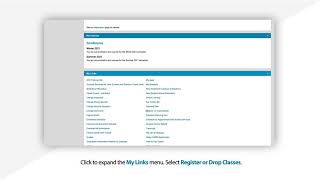 MyValley Tutorial - How To Drop Or Withdraw From A Class