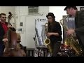 MELISSA ALDANA (winner of 2013 T. MONK competition) @ saxophone clinic - PM WOODWIND in Chicago