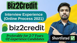 Biz2credit Job Interview Experience | Online Interview Process 2021 | Software Engineer (Python)