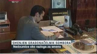 Smenjen gradonačelnik Sombora