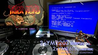 Tiger Road (2xYM2203) Full Soundtrack on MSX (2xYM2610(2xNEOTRON) )