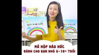 Unbox Hộp Háo Hức tháng 6 cho bé 6-10 tuổi - Hộp sách và đồ chơi giáo dục giao hàng tháng