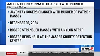 Jasper County Inmate charged with murder of his cellmate