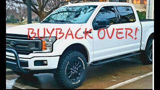 FINAL 2018 F150 5.0 ISSUE/LEMON LAW/BUYBACK