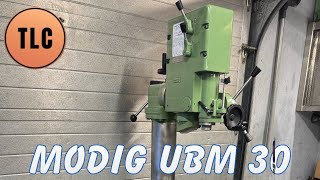 Modig UBM 30 Drill-Mill Fräsmaskin Fräsmaschine Milling Machine Mill