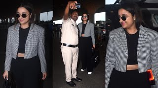 Parineeti Chopra Spotted at Mumbai Airport 😍🔥📸✈️