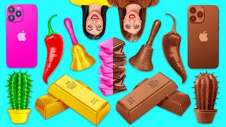 Челлендж. Шоколадная еда vs. Настоящая еда #2 | Смешные розыгрыши от Multi DO Ch
