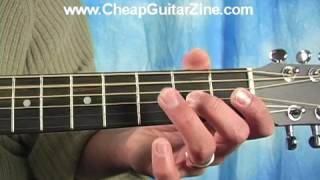 Acoustic Guitar Lesson EZ Blues Scale In E