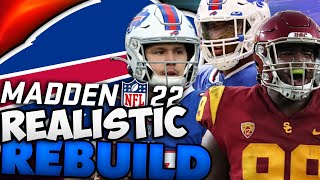 The Bills Draft Drake Jackson and Then Everything Goes Wrong! Rebuilding The Buffalo Bills Madden 22