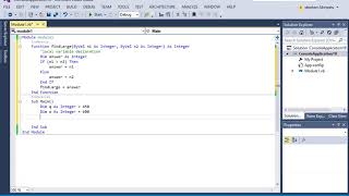 VB.Net - Functions