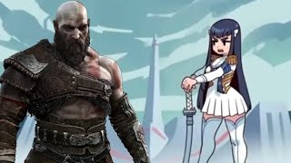 Satsuki asks Kratos for help (Gamagori meme)