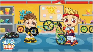 Vlad & Niki Kids Bike Racing: Gameplay for Kids Part 1 BMX Bike