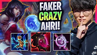FAKER CRAZY WITH AHRI! - T1 Faker Plays Ahri Mid vs Galio! | Season 2024