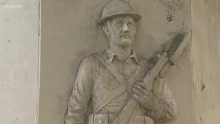 Veteran monuments falling apart at Pearland funeral home