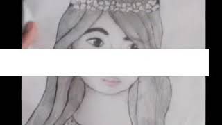 How to draw a girl face with pencil sketch step by step